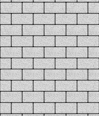 Тротуарная плитка ПРЯМОУГОЛЬНИК - Гранит Белый