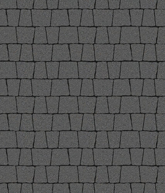 Тротуарная плитка АНТИК - Стандарт Серый, комплект из 5 видов плит